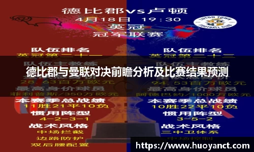 德比郡与曼联对决前瞻分析及比赛结果预测